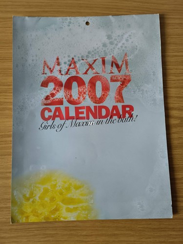 Maxim magazine calendar - maxim,