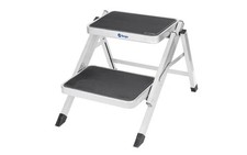 Berger Doppel Trittstufe Klappbar Stahl (Höhe 40 cm) Camping Wohnmobil B-Ware