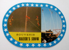 Werbe-Aufkleber Bauer's Show