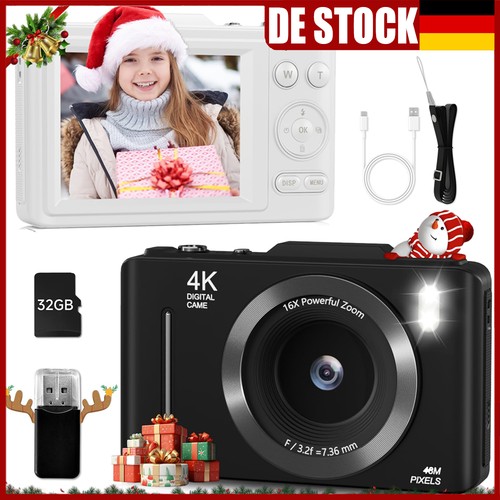 48mp digitalkamera 4k - 48mp,
