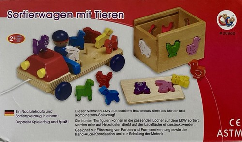 Sortierwagen nachziehauto mit - sortierwagen,
