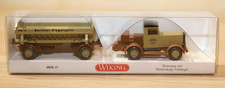 Wiking 085049 LKW Hanomag Muldenkipper mit Anhänger OVP, H0, 1:87