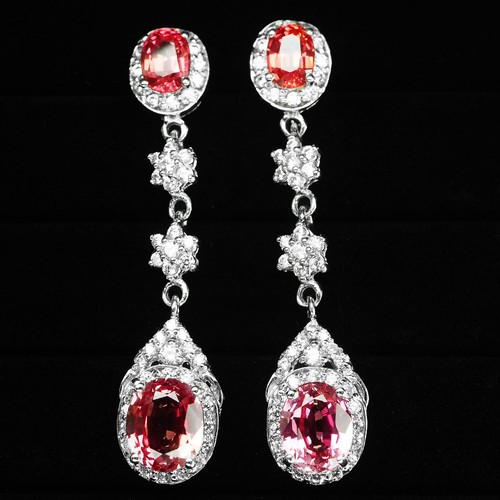 Samtig rosa padparadscha - rosa,