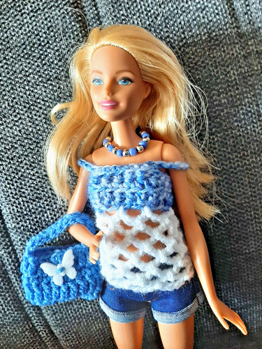 Barbie kleidungs set kurze - kleidungs-set,