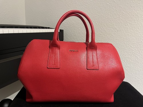 Furla tasche leder rot - furla,