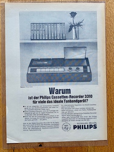1966 philips cassetten - philips,