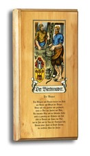 Der Brauer Bierbreuwer Zirbenholz Arve Nostalgieschild Staendebilder 010