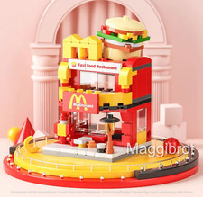 Mc Donalds Restaurant City Building voll kompatible Klemmbausteine 167+ pcs