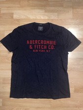 ABERCROMBIE & FITCH - T-Shirt - Gr. XL - blau - NEU o. Etikett
