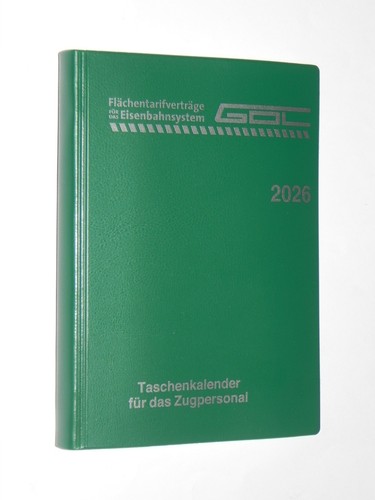 Gdl taschenkalender lokführer - taschenkalender,