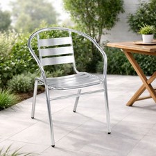 Mojawo® Aluminium Stapelstuhl