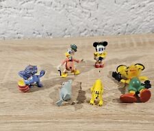 Disney Figuren Mickey Minnie Pluto Donald Klopfer Vintage Konvolut selten