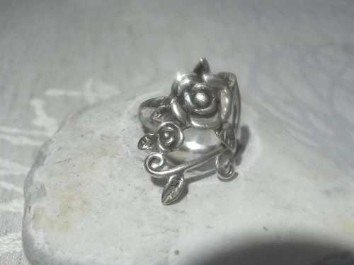 Filigraner ring silber - filigraner, rose