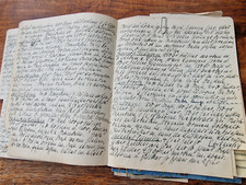 antik Kochbuch alte Rezepte Mappe Handschrift Manuskript