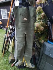 wathose mit Stiefelfüßling, Neopren von Cormoran, Gr. M, Füße 39,  gut erhalten