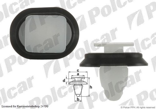 Zierleisten clips - clips,