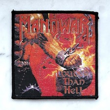 Manowar Patch Aufnäher Louder