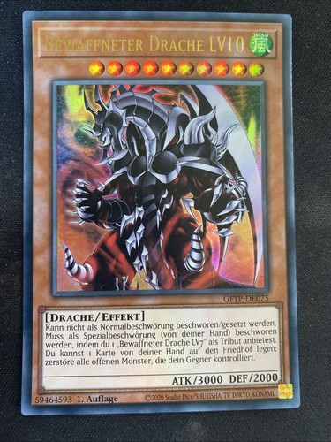 Bewaffneter drache - yu-gi-oh!,