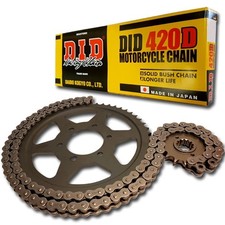 DID Kettensatz Alu 420D Clip