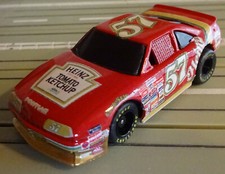 H0 Slotcar Racing Modellbahn -- Pontiac Nascar *No 57*  mit Tyco Chassis EBS558