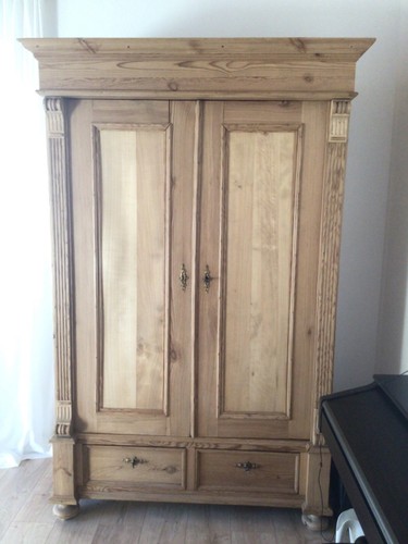 Antiker massivholzschrank - antiker,