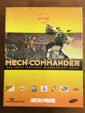 Battletech Mech Commander, PC Big Box, CD-Rom, 1998 MicroProse