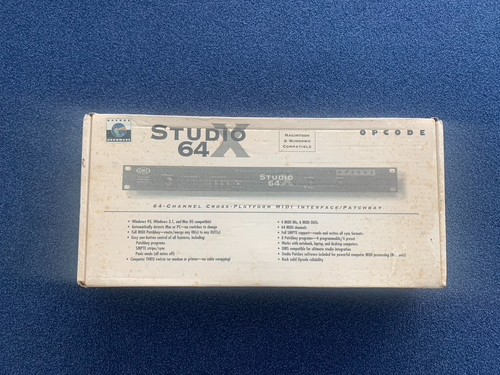 Opcode studio 64x - opcode,