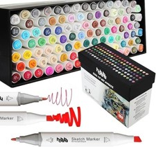 100 Farben Marker Stifte Set