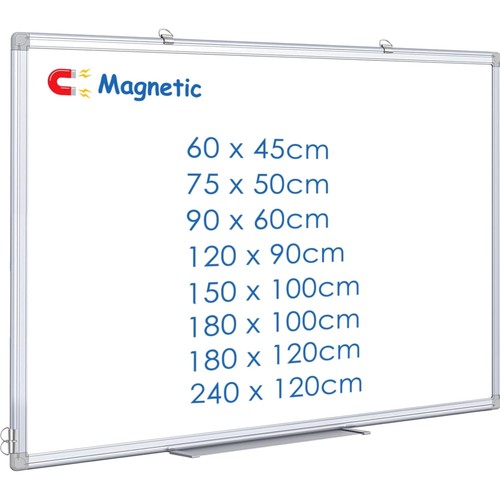 Whiteboard magnetisch 60x45 - magnetisch,