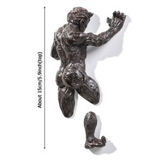 3D Wandfigur Skulptur