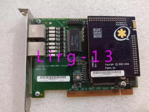 1pc used asterisk digium - 1pc,
