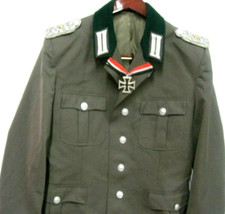 Uniform Jacke Offizier ähn. Wehrmacht Ritterkreuz  Eiserne Kreuz Film Landser