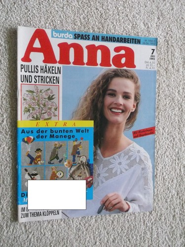 Anna burda spass an - anna;,