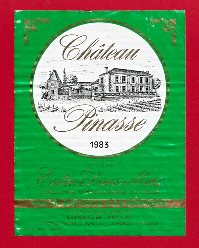 Etikett bordeaux entre 2 - 92,