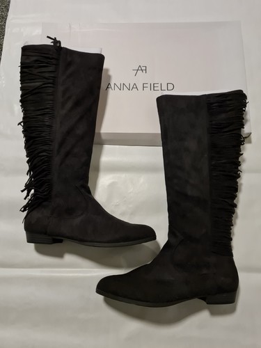 Anna field stiefel schwarz - field, mit