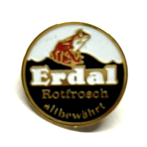 Erdal rotfrosch schuhcreme pin - schuhcreme,