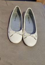 Ballerina, Weiß, Glänzend