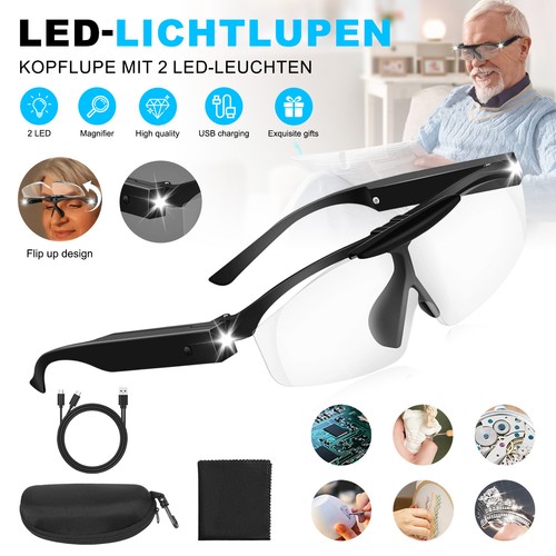 Lupe brillenlupe leuchtlupe - lupe,
