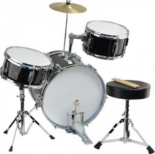 Steinbach Kinderschlagzeug 16 Zoll schwarz Altersempfehlung ca. 5-10 Jahre