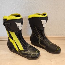 Herren Motorrad Stiefel Vanucci RV6 Performance Racing Boots Gr 45 schwarz/neon