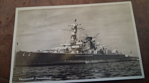 Panzerschiff deutschland - ak,