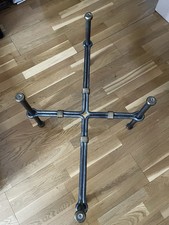 Handgeschmiedetes Tischgestell aus Stahl und Schmiedebronze