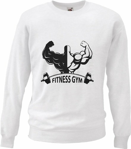 Sweatshirt bodybuilder mit - sweatshirt,