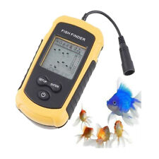 A31C Tragbar Fischfinder 100m  Echolot Sonar Sensor LCD Alarm Fischortungsgerät