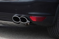 For 10-14 PORSCHE CAYENNE 7P5 S / TURBO - TECHART- EXHAUST TIPS CHROME TAILPIPES