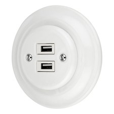 Unterputz Porzellan Retro