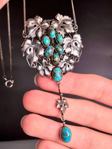 Jugendstil art nouveau collier - jugendstil,