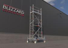 Rollgerüst, Alugerüst fahrbar 1,80 m x 0,75 m | Arbeitshöhe 6,70 m