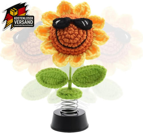 Auto dekoration sonnenblume - dekoration,