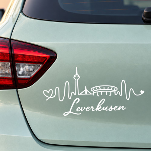 Leverkusen skyline herzschlag - skyline,